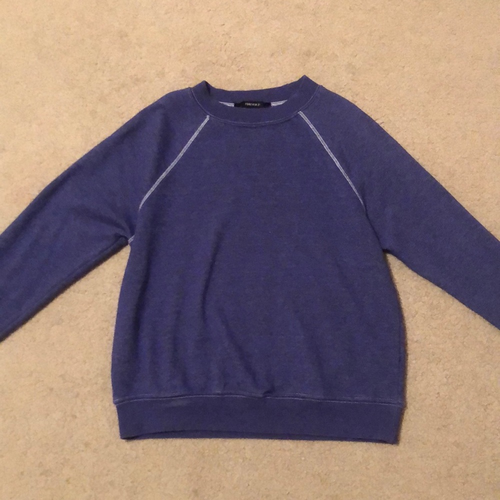 Forever 21 purple sweatshirt!